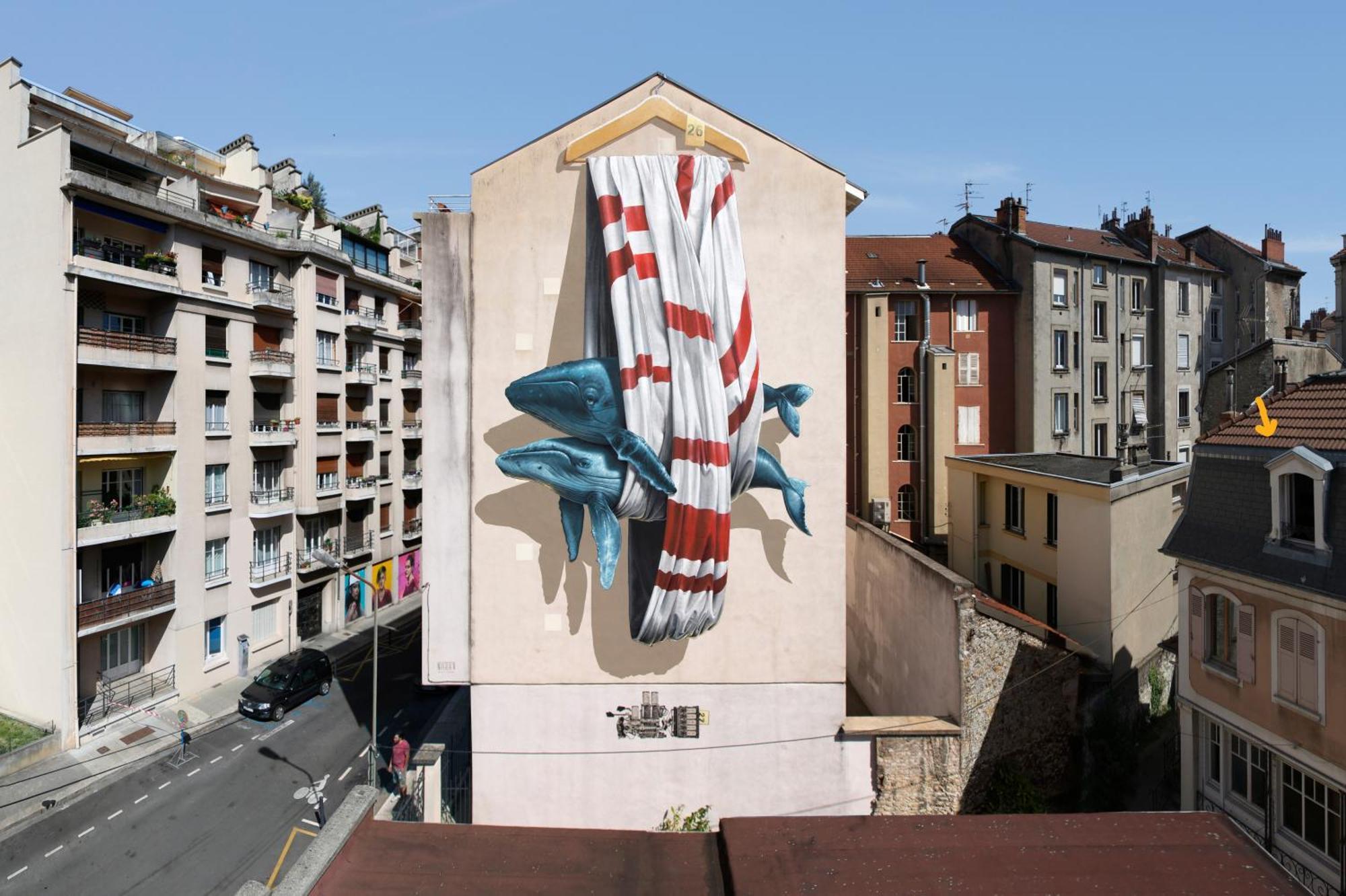 Les Baleines - Hypercentre 2 Chambres Avec Garage Et Clim - Air Conditioning Grenoble Eksteriør bilde